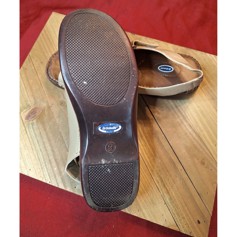 Dr. Scholls Womens Advanced Comfort Series Metallic Slingback Sandals Size 9M - Picture 8 of 9